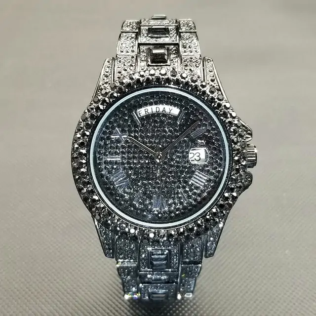MISSFOX Diamond Watch For Men - Image 10
