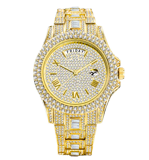 MISSFOX Diamond Watch For Men - Image 11