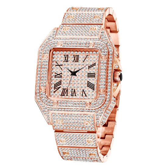 MISSFOX Ice Out Watch For Men - Image 11