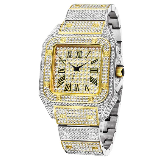 MISSFOX Ice Out Watch For Men - Image 12