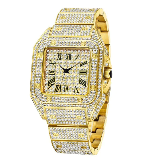 MISSFOX Ice Out Watch For Men - Image 13