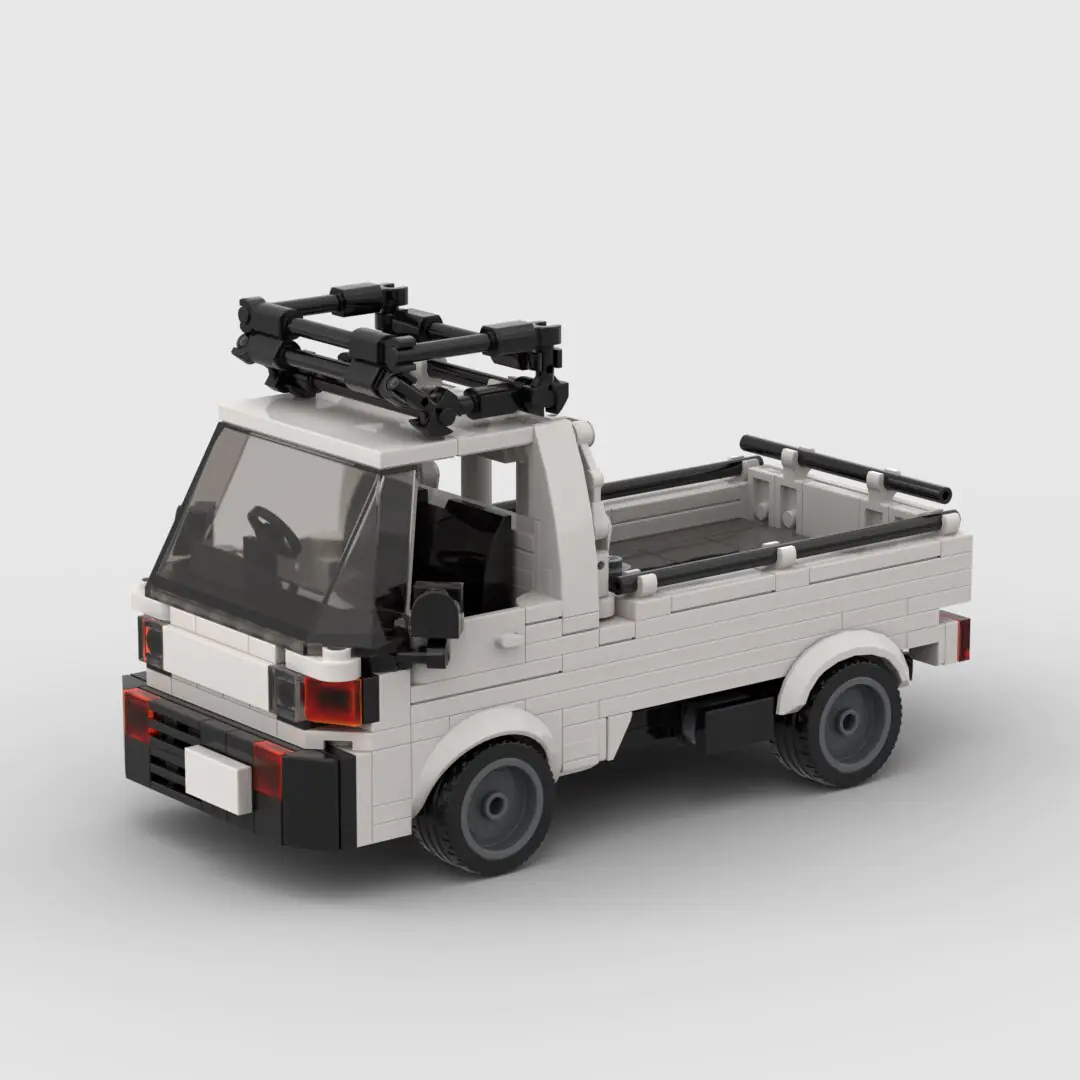 MOC Honda ACTY Racing Sports Car Building Blocks - Image 3