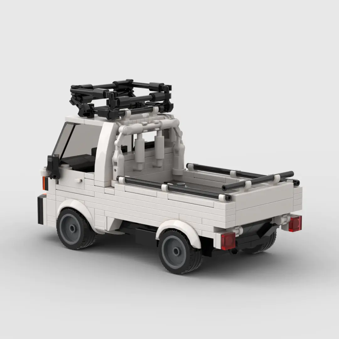 MOC Honda ACTY Racing Sports Car Building Blocks - Image 4