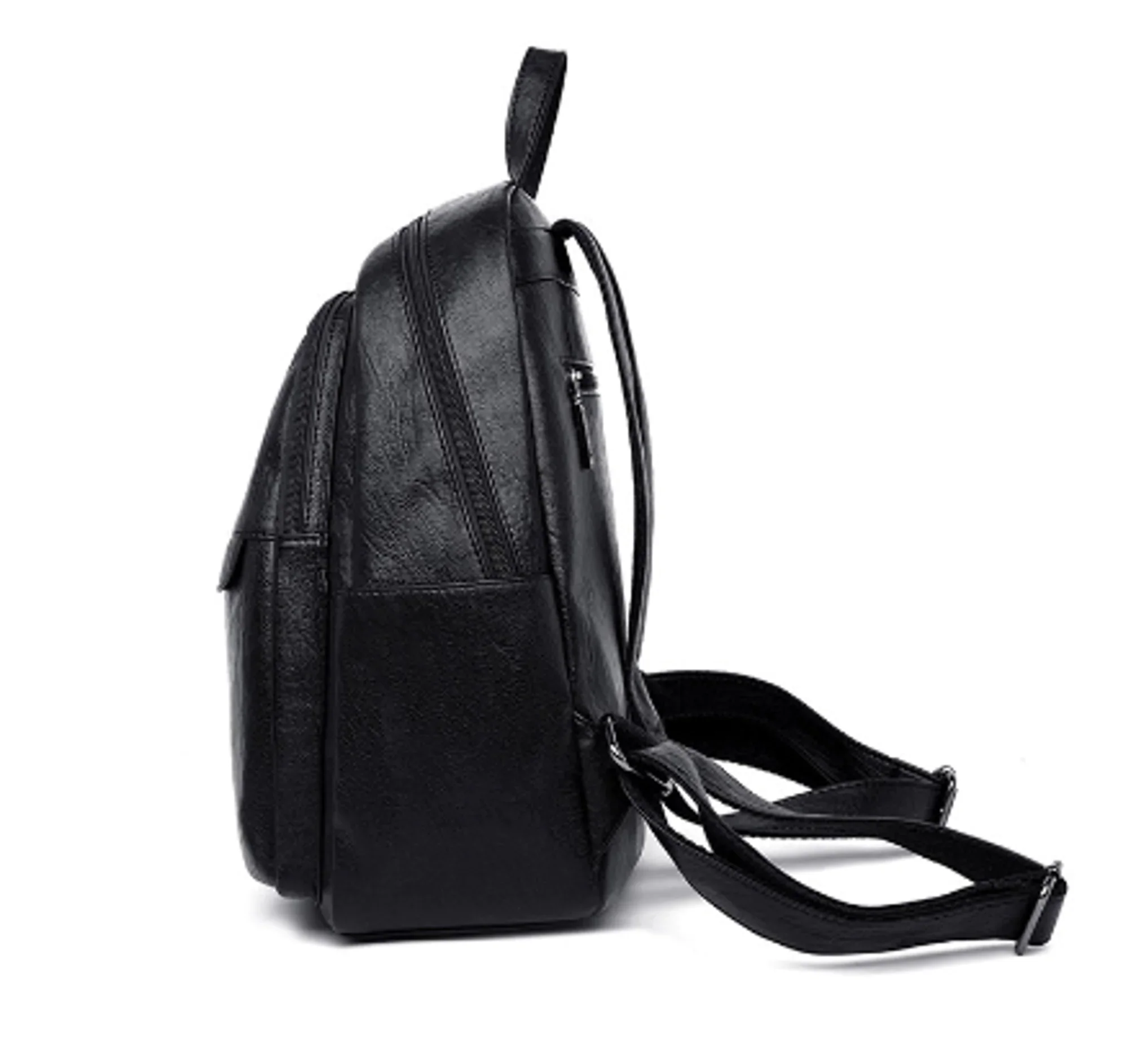 Mochila em Couro Feminina Casual - Bali - Image 4