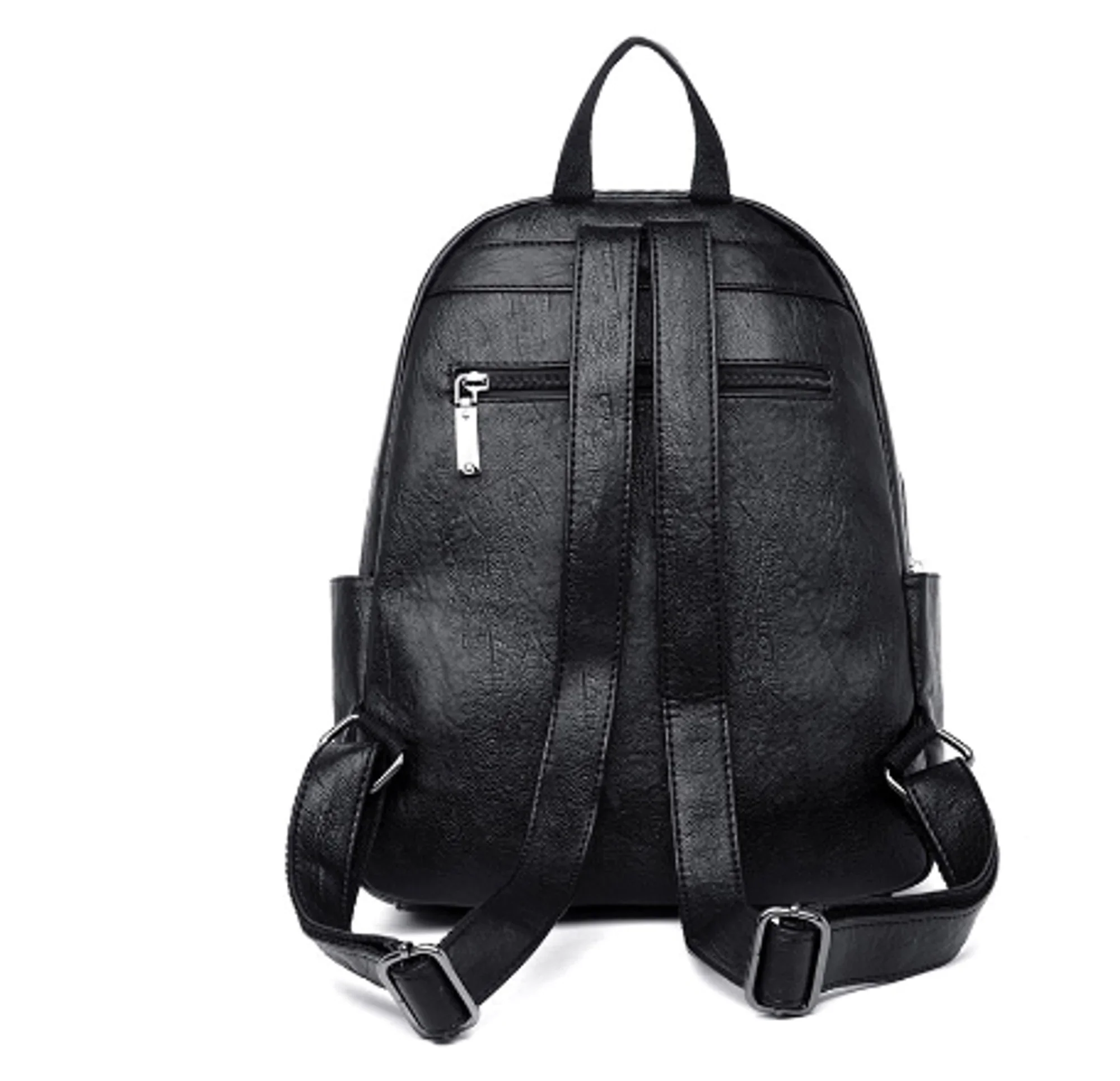 Mochila em Couro Feminina Casual - Bali - Image 5