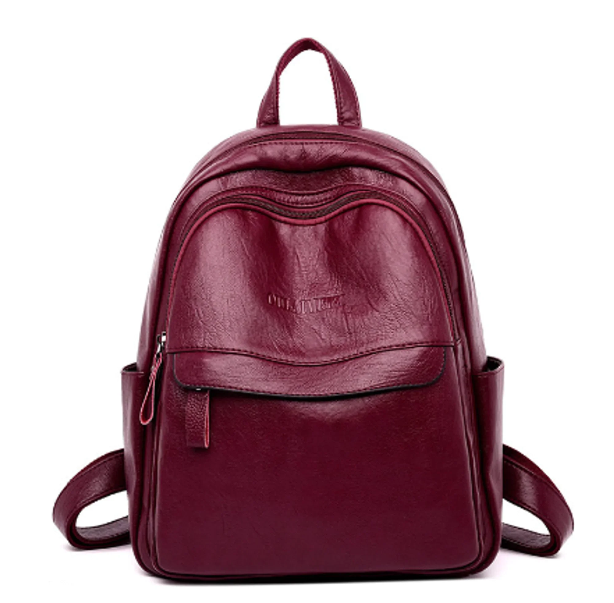 Mochila em Couro Feminina Casual - Bali - Image 7