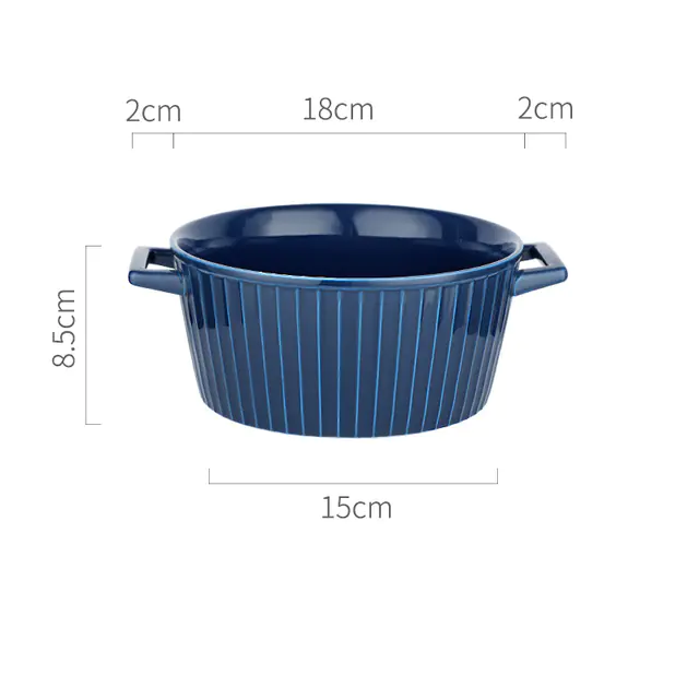 Modern Minimalist Ceramic Rice Bowl Tableware - Image 7