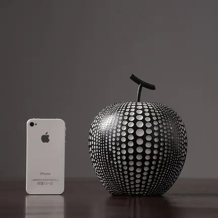 Modern Minimalist Nordic Resin Apple Decor for Home - Image 3