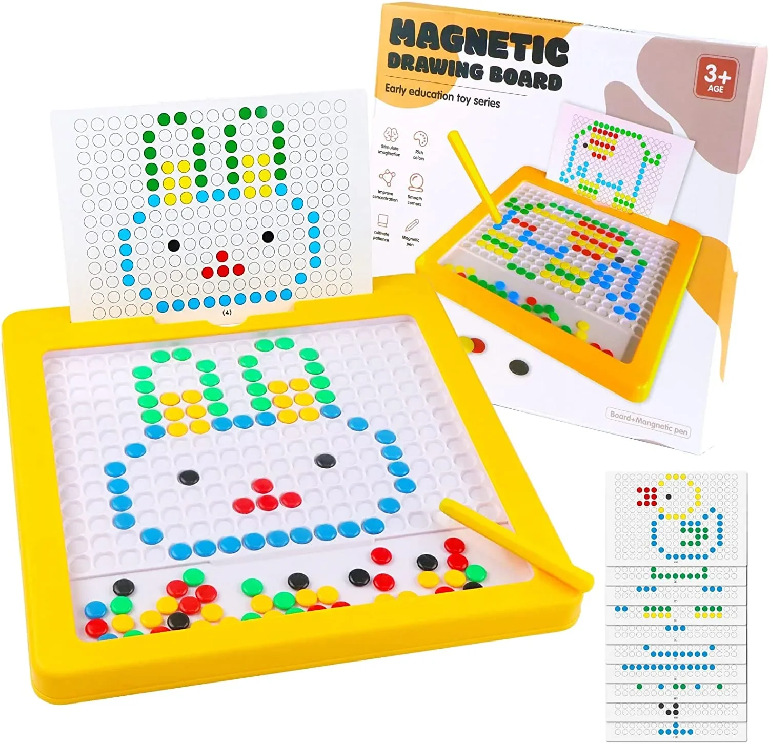 Montessori Magnetic Dots Board - Image 2