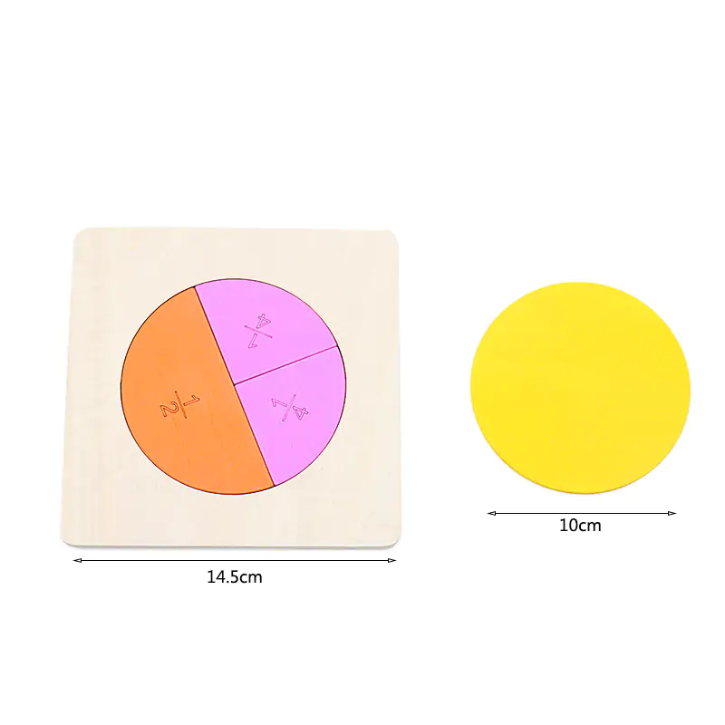 Montessori Mathematics Fraction Board - Image 6