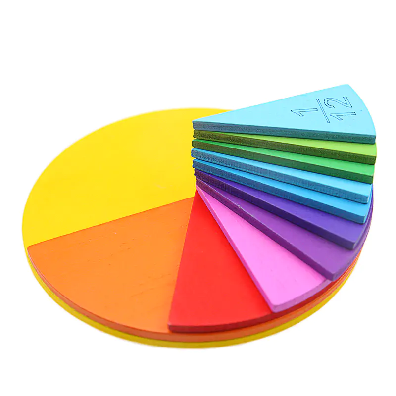 Montessori Mathematics Fraction Board - Image 7