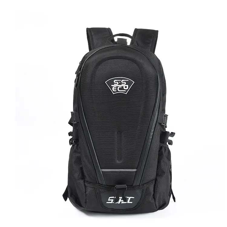 Motorcycle Backpack for Riding and Helmet Carrying