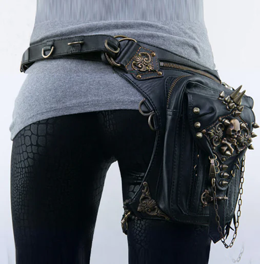 Motorcycle Hip Leg Bag - Image 12