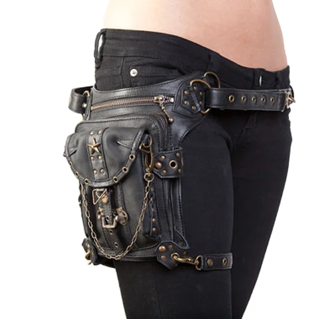 Motorcycle Hip Leg Bag - Image 17