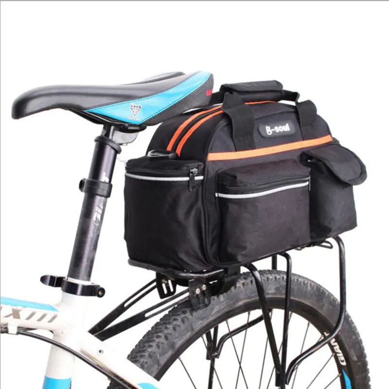 Mountain Bike Rear Rack Pannier Bag for Bicycles - Image 6