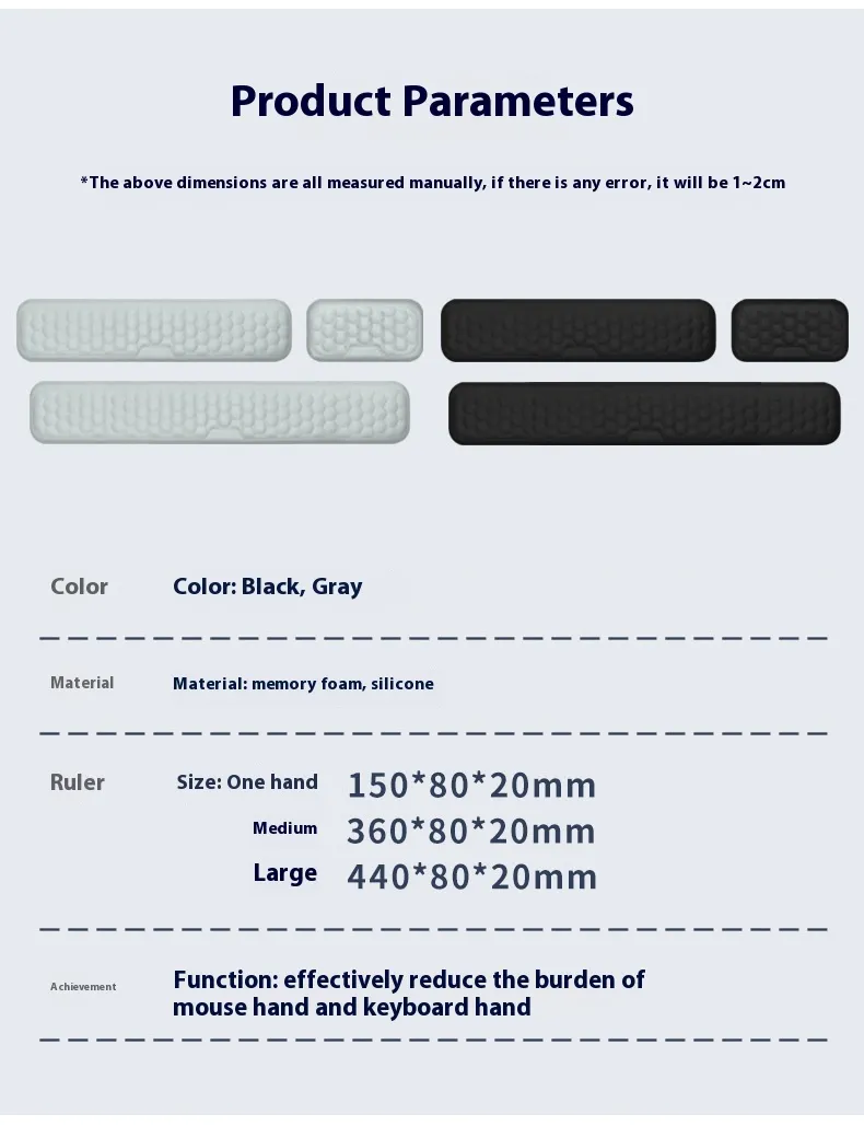 Mouse Memory Cotton Wrist Pad - Image 10