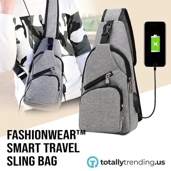 Multi-Functional Smart Travel Sling Bag - Image 3