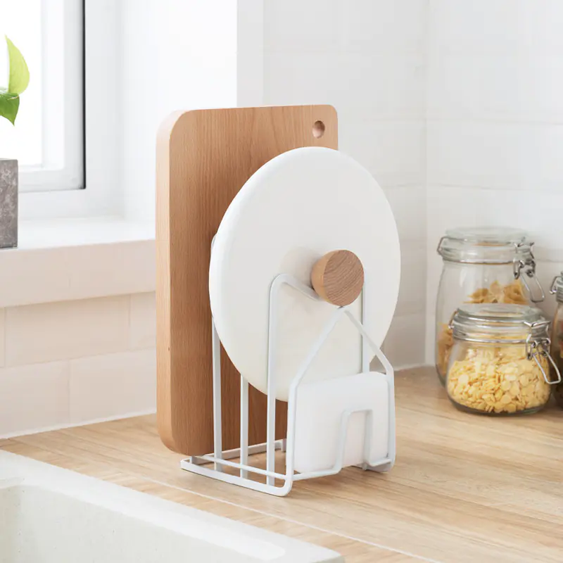 Multi-functional Stainless Steel Kitchen Storage Rack - Image 2