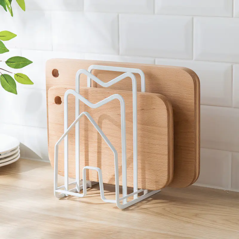 Multi-functional Stainless Steel Kitchen Storage Rack - Image 5