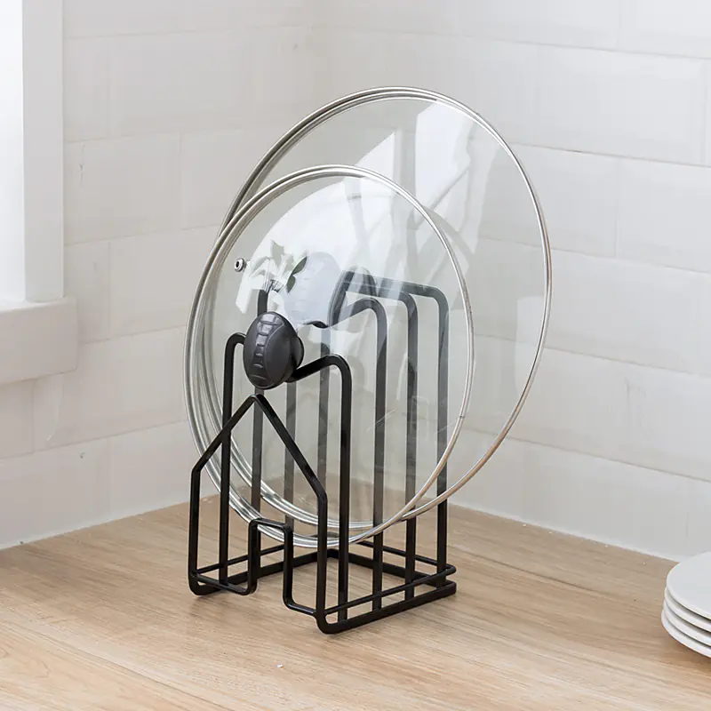 Multi-functional Stainless Steel Kitchen Storage Rack - Image 6