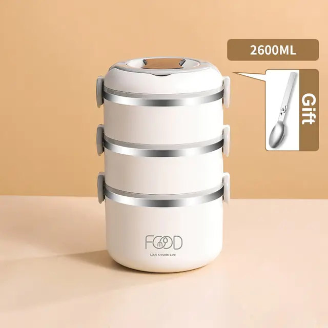 Multi-Layer Stainless Steel Lunch Box - Image 16
