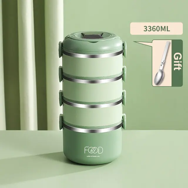Multi-Layer Stainless Steel Lunch Box - Image 17