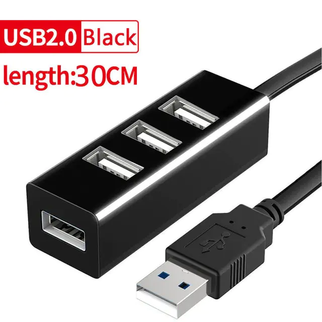 Multi USB Splitter Hub Use Power Adapter - Image 7