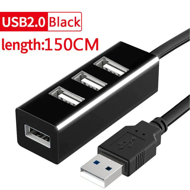 Multi USB Splitter Hub Use Power Adapter - Image 8