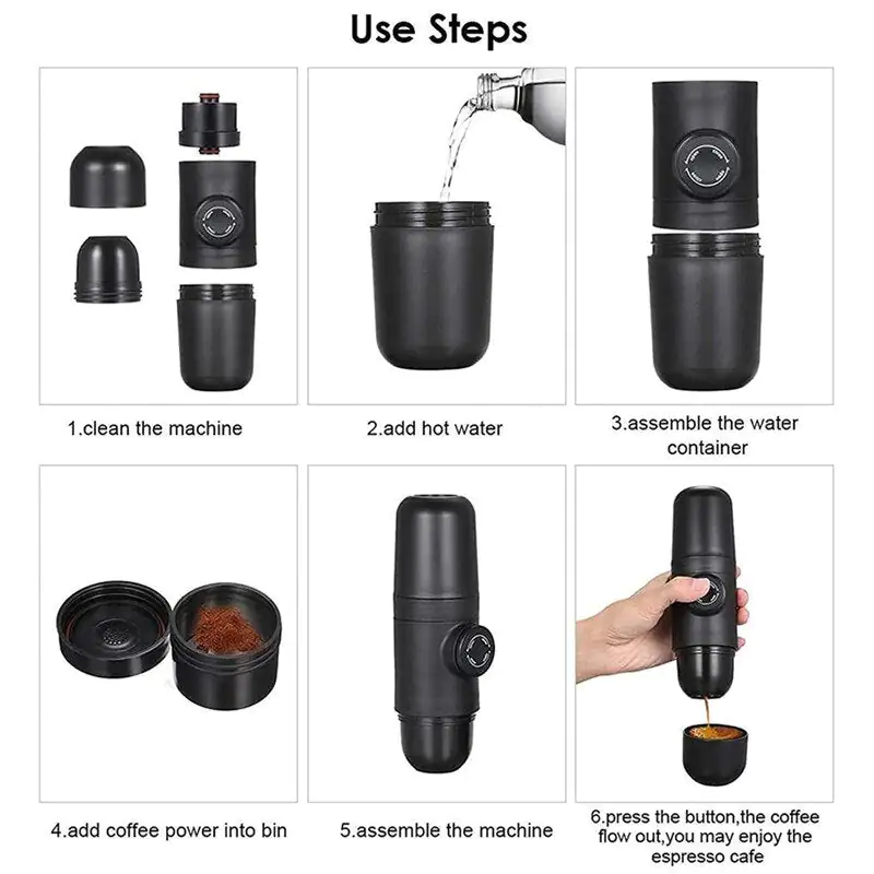 Multifunction Mini Coffee Maker for Camping Outdoor Travel - Image 2