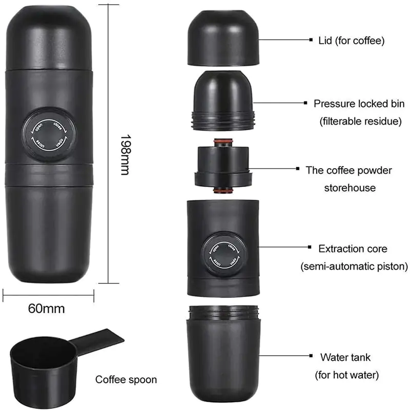 Multifunction Mini Coffee Maker for Camping Outdoor Travel - Image 4