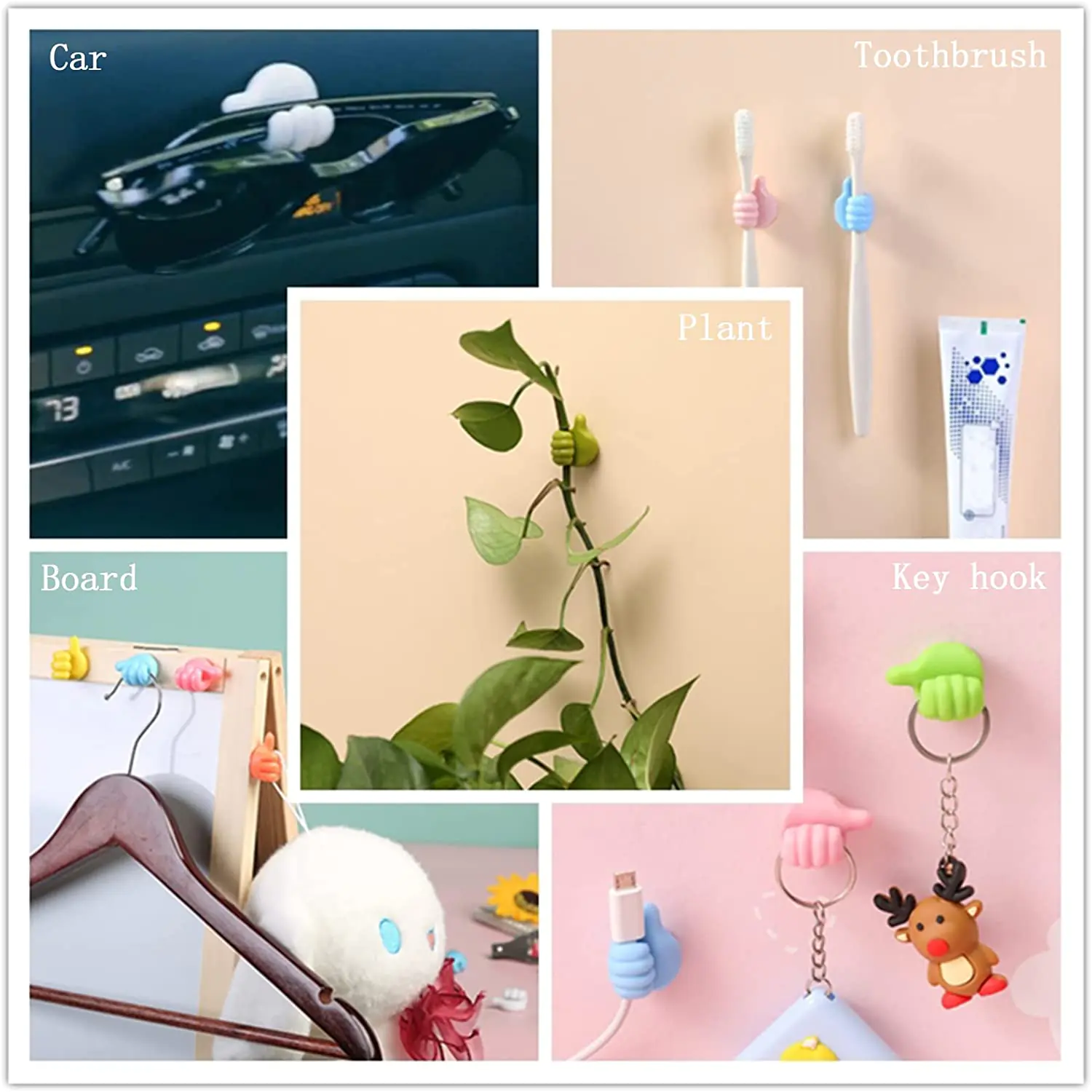 Multifunctional Cable Organizer Clip Holder Thumb - Image 4