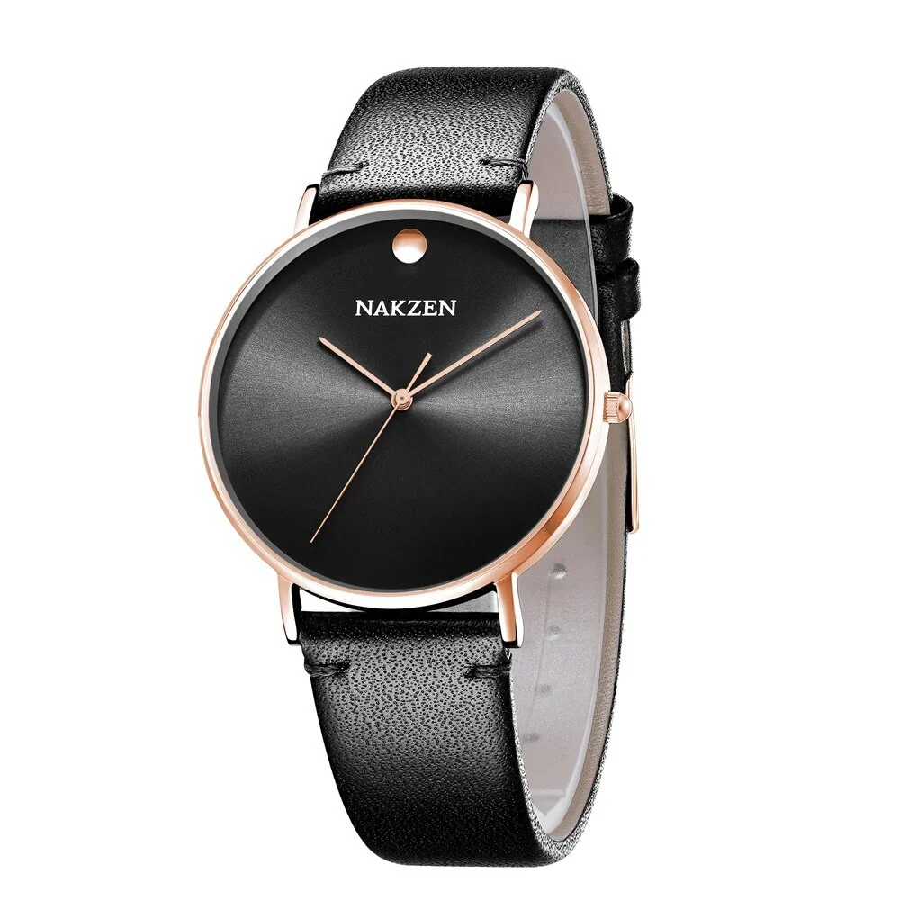 NAKZEN 2020 New Men's Watches Top Brand Luxury Quartz Watch Men Leather Waterproof Cool Watch Man Clocks Relogio Masculino - Image 12