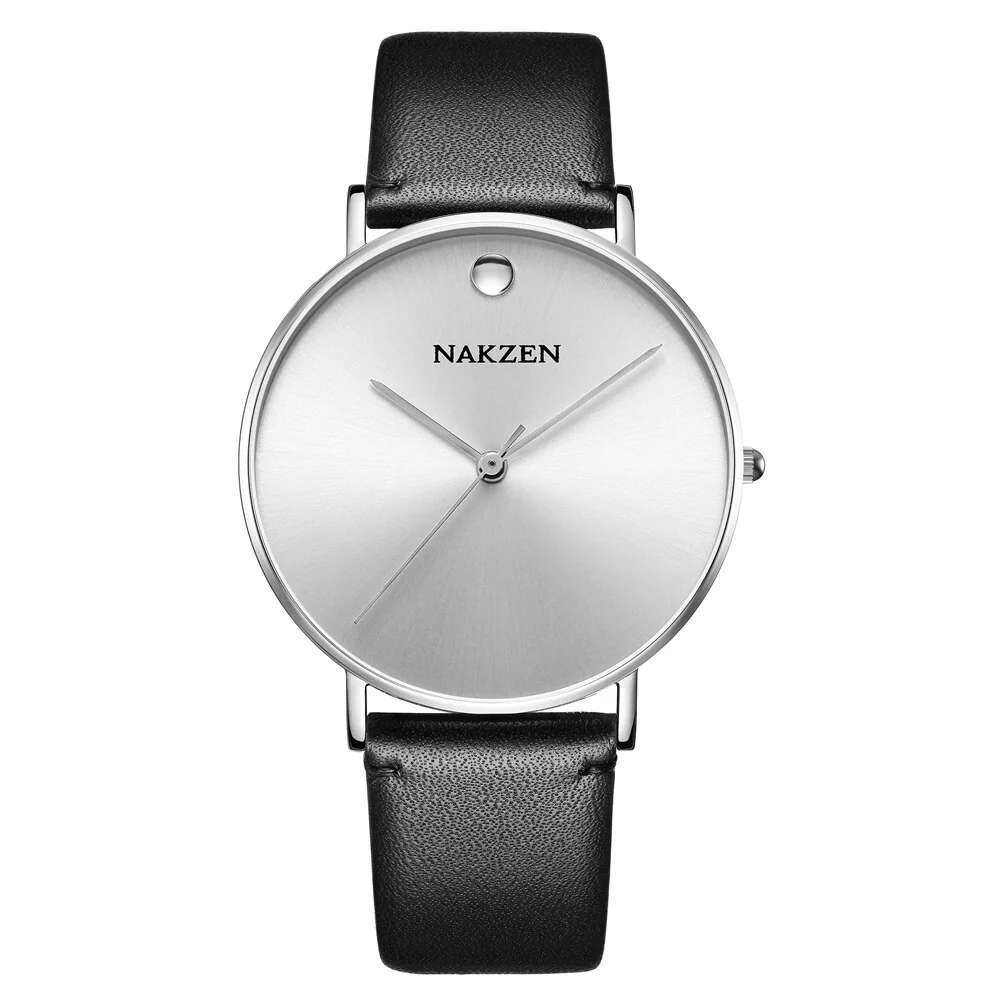 NAKZEN 2020 New Men's Watches Top Brand Luxury Quartz Watch Men Leather Waterproof Cool Watch Man Clocks Relogio Masculino - Image 2