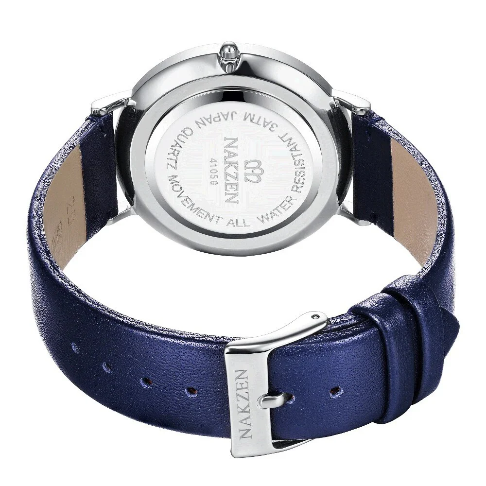 NAKZEN 2020 New Men's Watches Top Brand Luxury Quartz Watch Men Leather Waterproof Cool Watch Man Clocks Relogio Masculino - Image 6