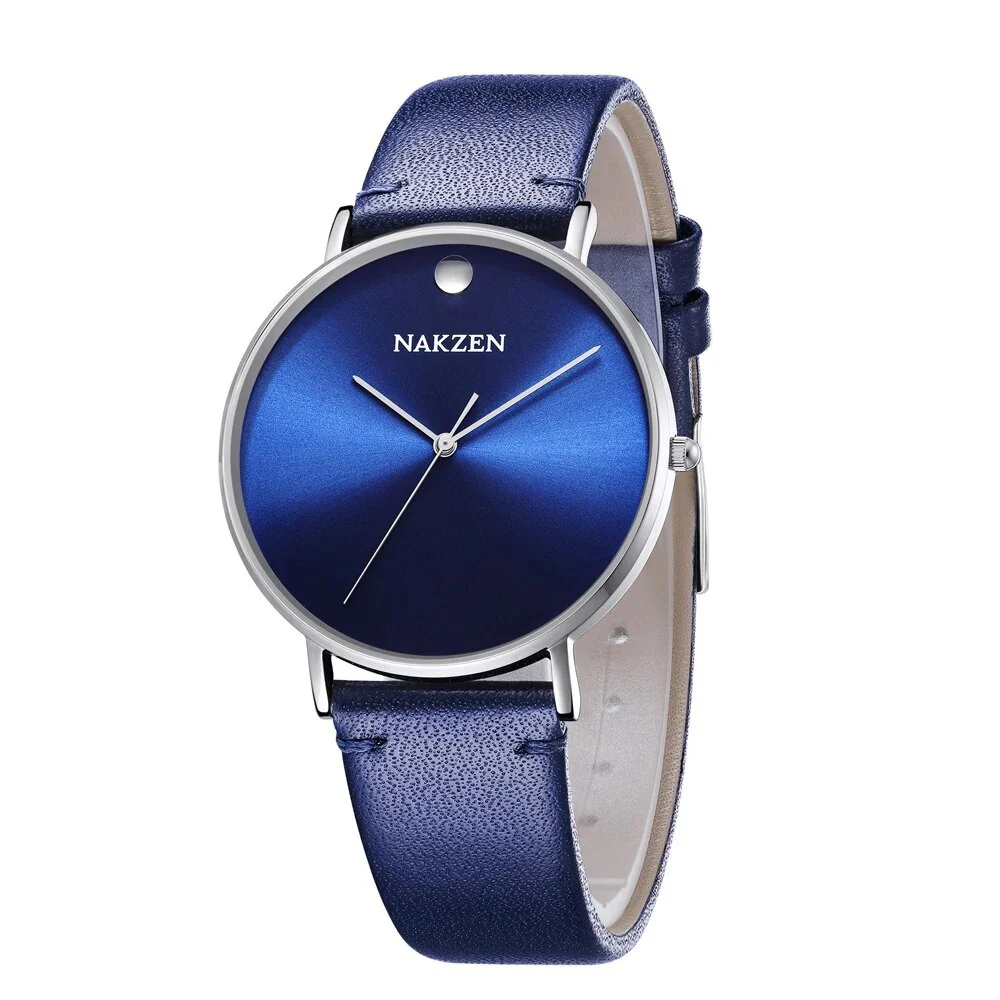 NAKZEN 2020 New Men's Watches Top Brand Luxury Quartz Watch Men Leather Waterproof Cool Watch Man Clocks Relogio Masculino - Image 9