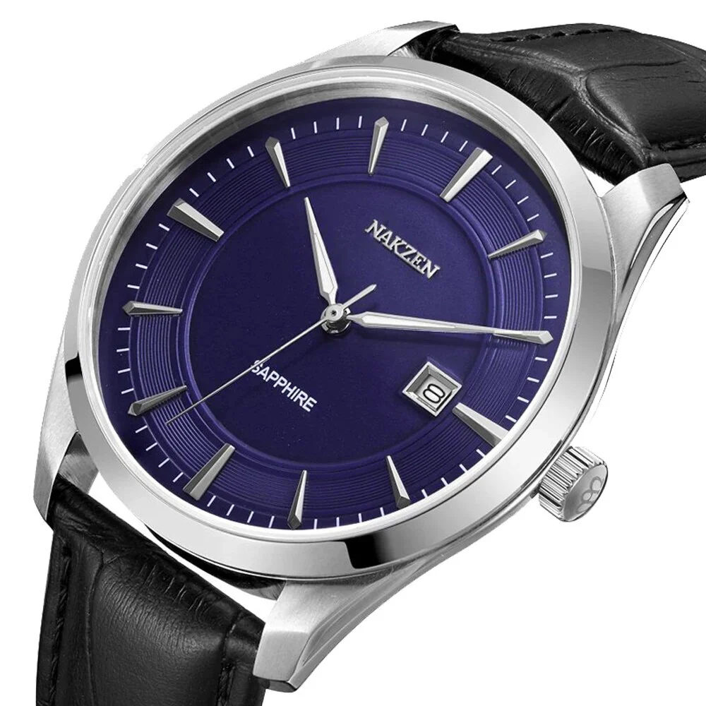 NAKZEN 2020 New Men's Watches Top Brand Luxury Quartz Watch Men Leather Waterproof Military Watch Man Clocks Relogio Masculino