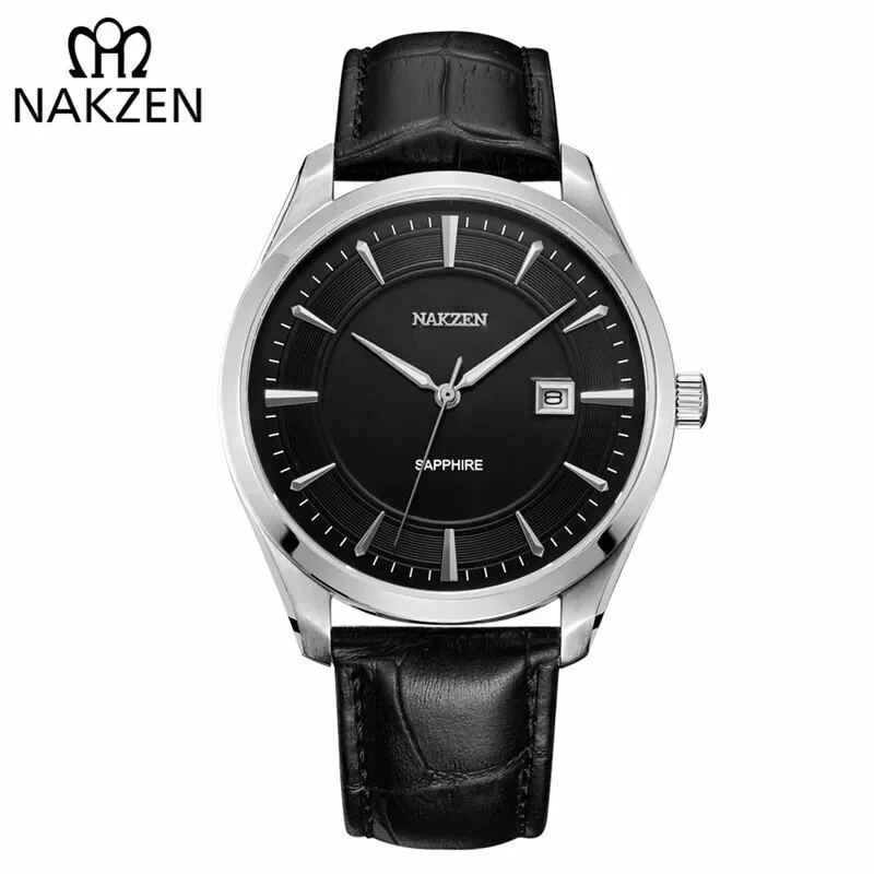 NAKZEN 2020 New Men's Watches Top Brand Luxury Quartz Watch Men Leather Waterproof Military Watch Man Clocks Relogio Masculino - Image 7