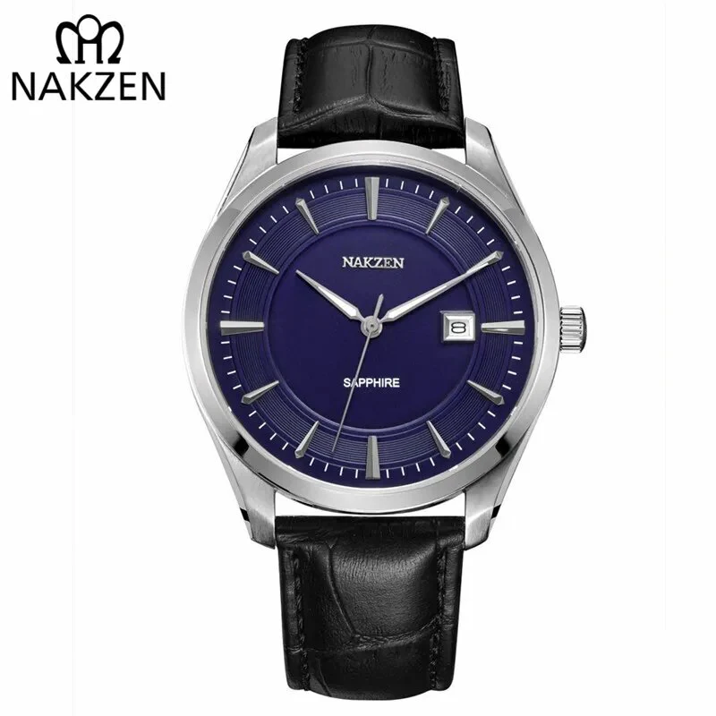 NAKZEN 2020 New Men's Watches Top Brand Luxury Quartz Watch Men Leather Waterproof Military Watch Man Clocks Relogio Masculino - Image 8