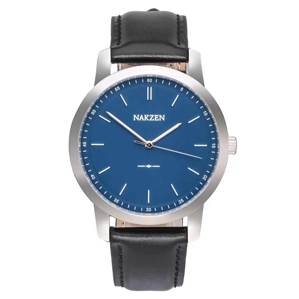 NAKZEN Fashion Male Quartz Watches Leather Watchband Business Wrist watch Waterproof Sport Men Watch Clock Relogio Masculino - Image 8