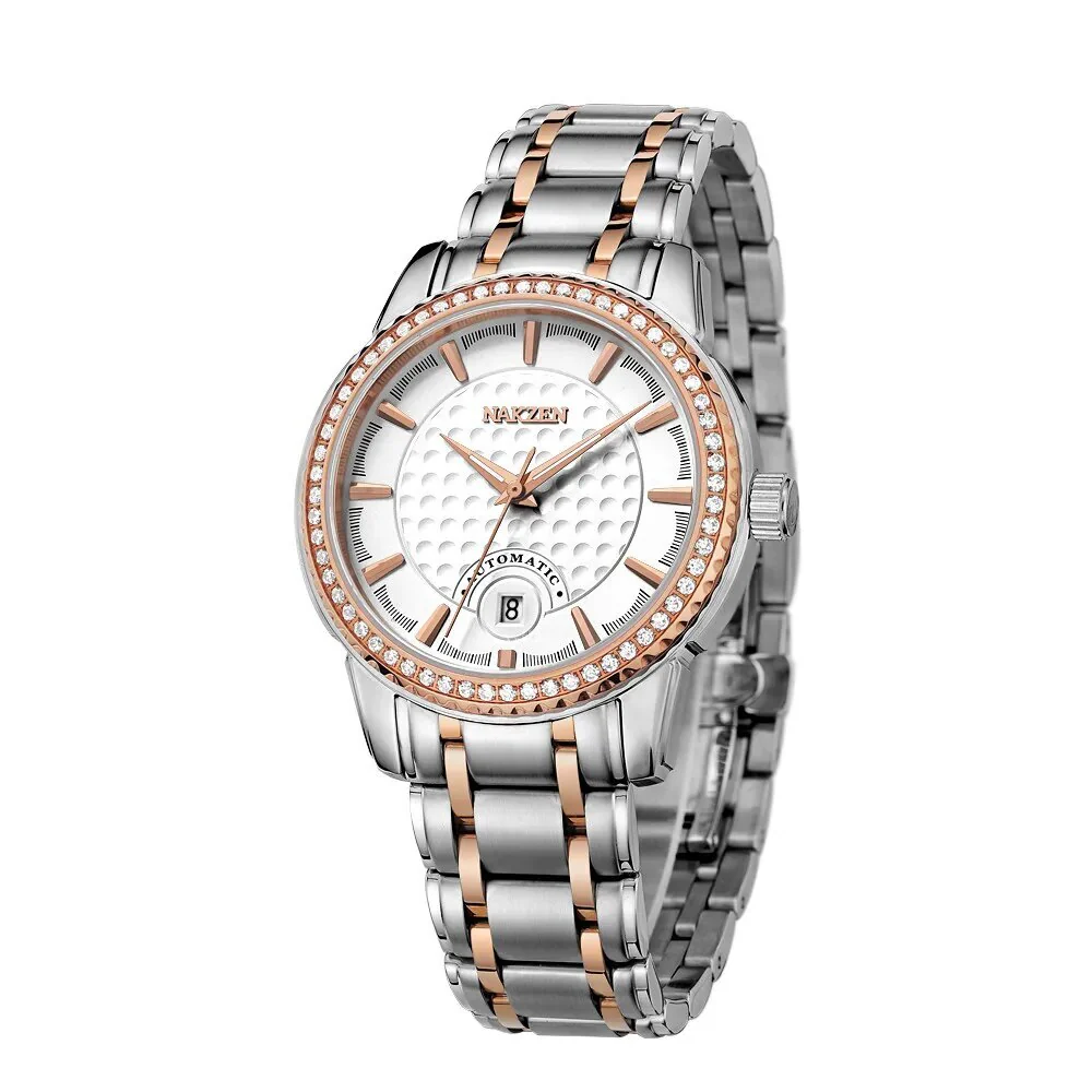 NAKZEN Men Mechanical Watch Men's Automatic Miyota 8215 Movement Diamond Watches Sapphire Wrist Watch Male Waterproof Clock - Image 8