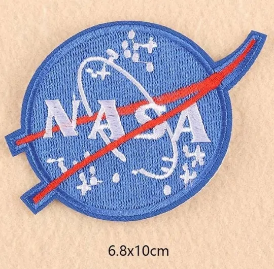 NASA Embroidered Heat Patch - Image 3