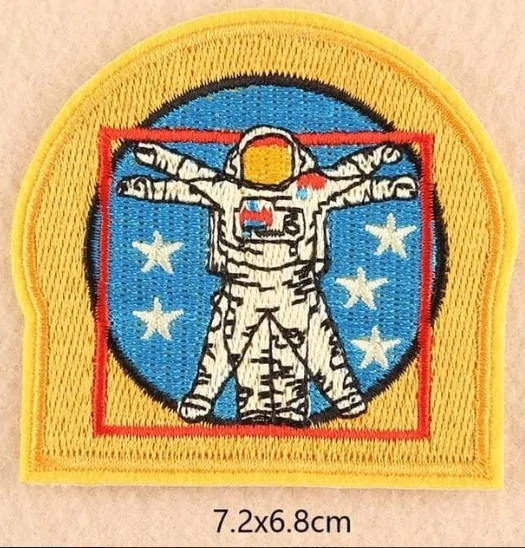 NASA Embroidered Heat Patch - Image 4