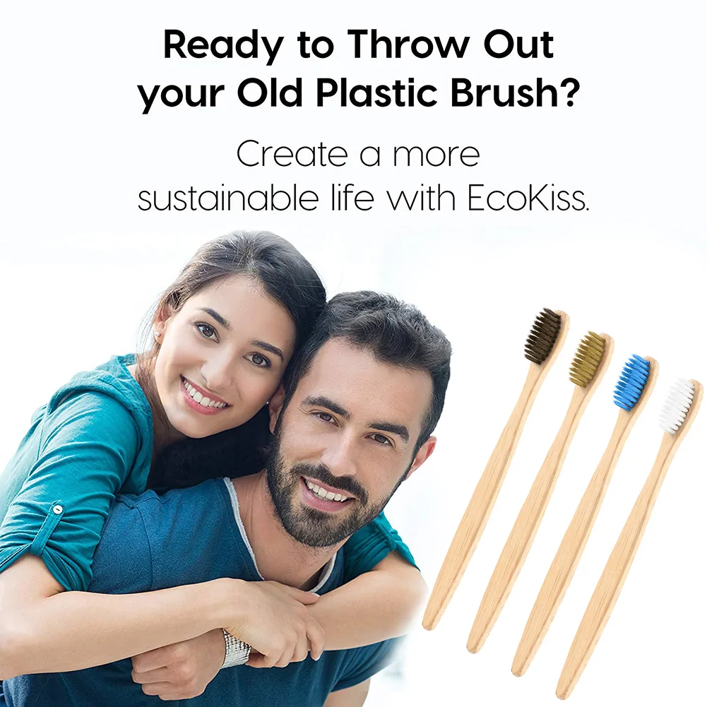 Natural Bamboo Toothbrush - Image 6