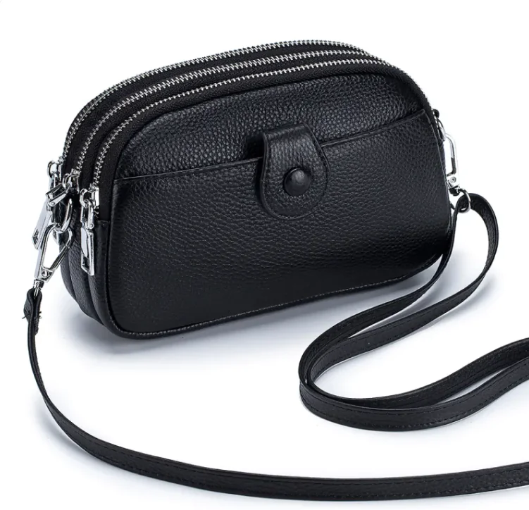 New Leather Fashion Mobile Phone Bag - Image 3