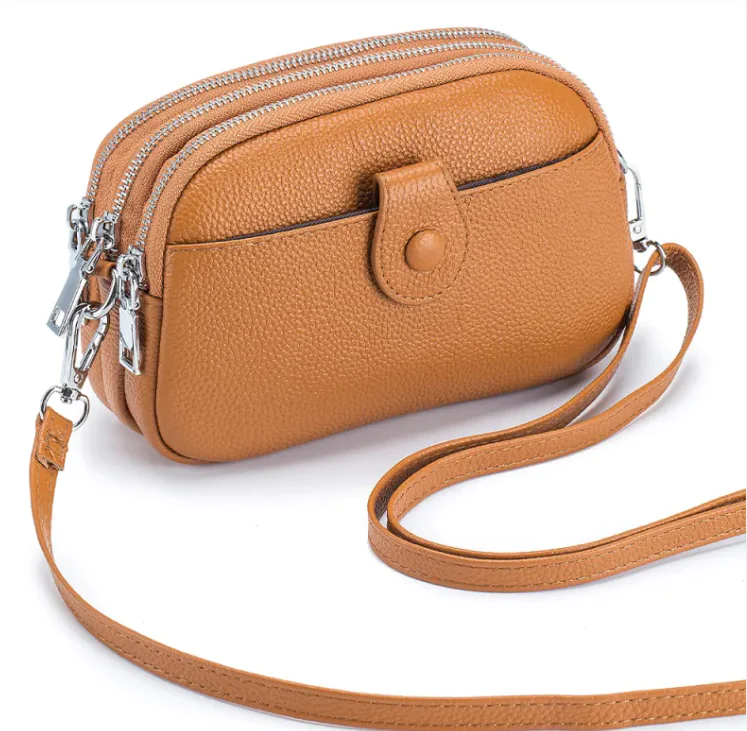 New Leather Fashion Mobile Phone Bag - Image 7
