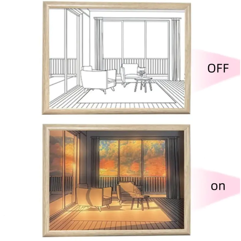 New Light Painting Led Night Light Bedside Lamp Atmosphere Table Lamp Wall Decor Bedroom Home Decoration Gift - Image 3