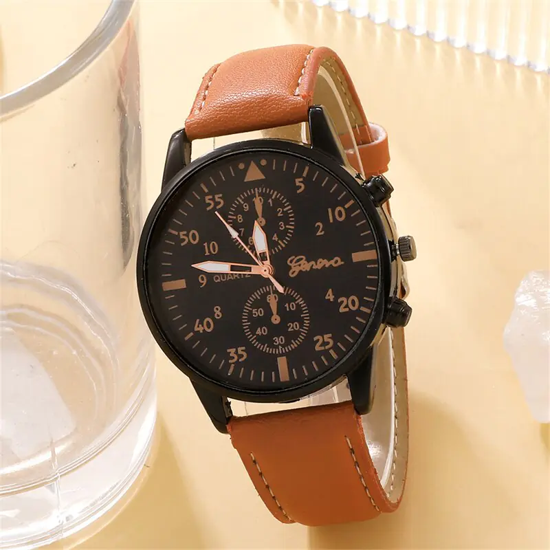 New Men's Watch Luxury Bracelet Set - Image 5