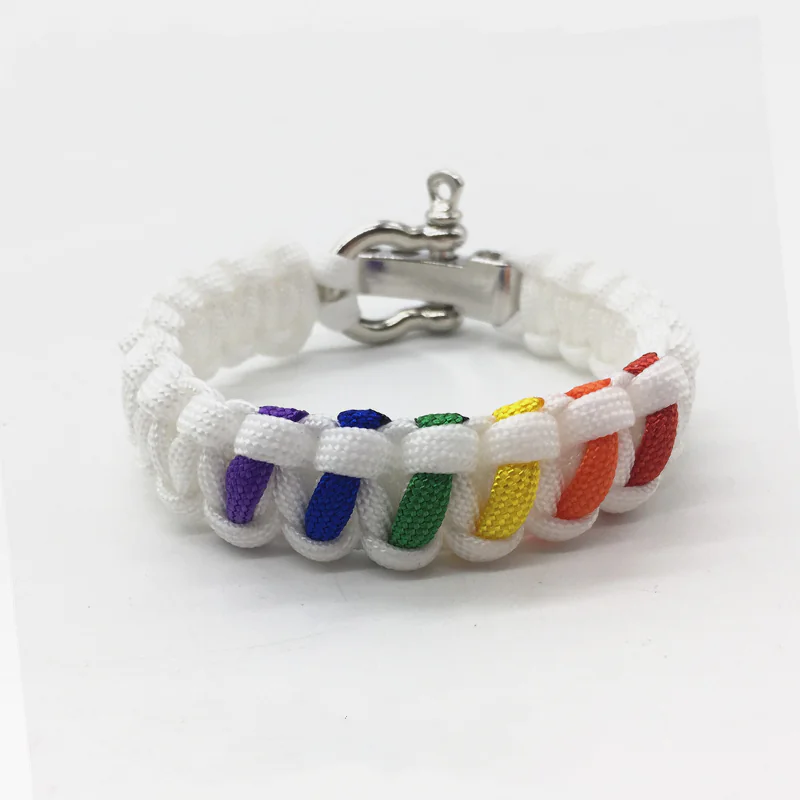 New Seven-Core Paracord Survival Bracelet with Alloy Clasp - Image 2
