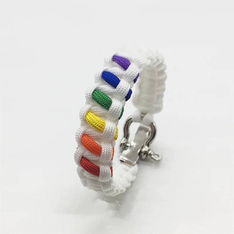 New Seven-Core Paracord Survival Bracelet with Alloy Clasp - Image 7