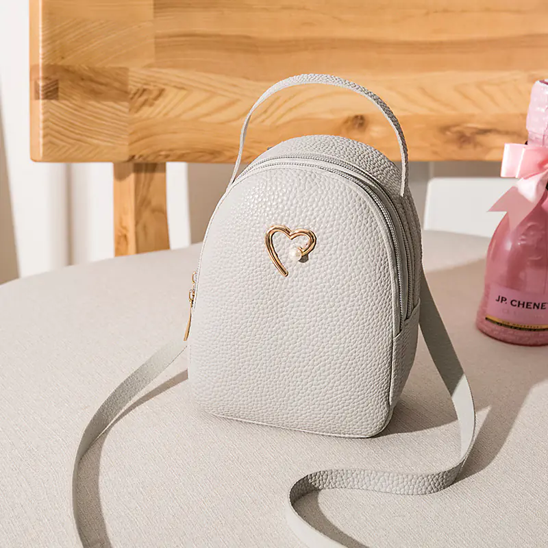 New Style Shoulder Crossbody Bag, Lychee Texture - Image 3